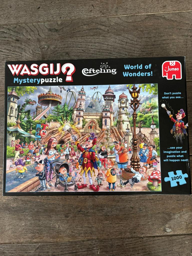 Wasgij puzzel efteling, Hobby en Vrije tijd, Denksport en Puzzels, Ophalen of Verzenden, Zo goed als nieuw