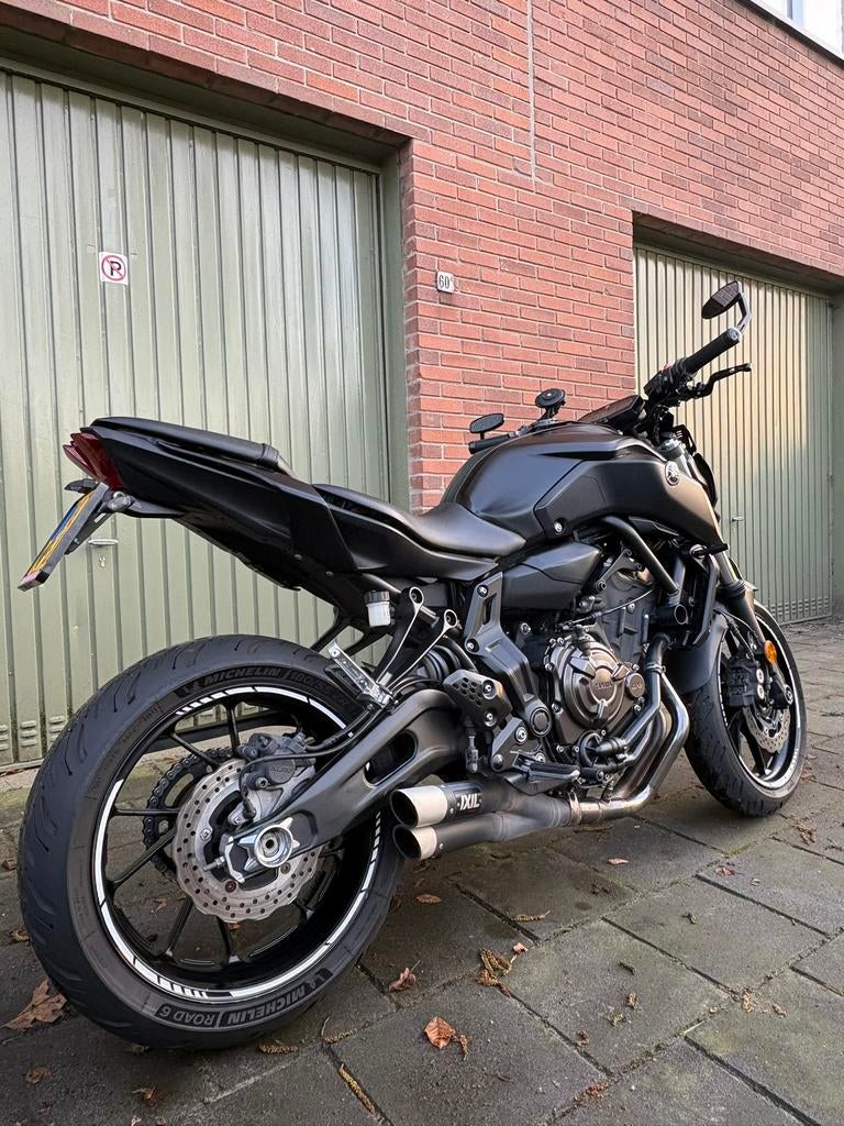 Mt-07 Tech Black A2, vol vermogen, veel extra’s, Motoren, 700 cc, 2 cilinders, Particulier, Meer dan 35 kW
