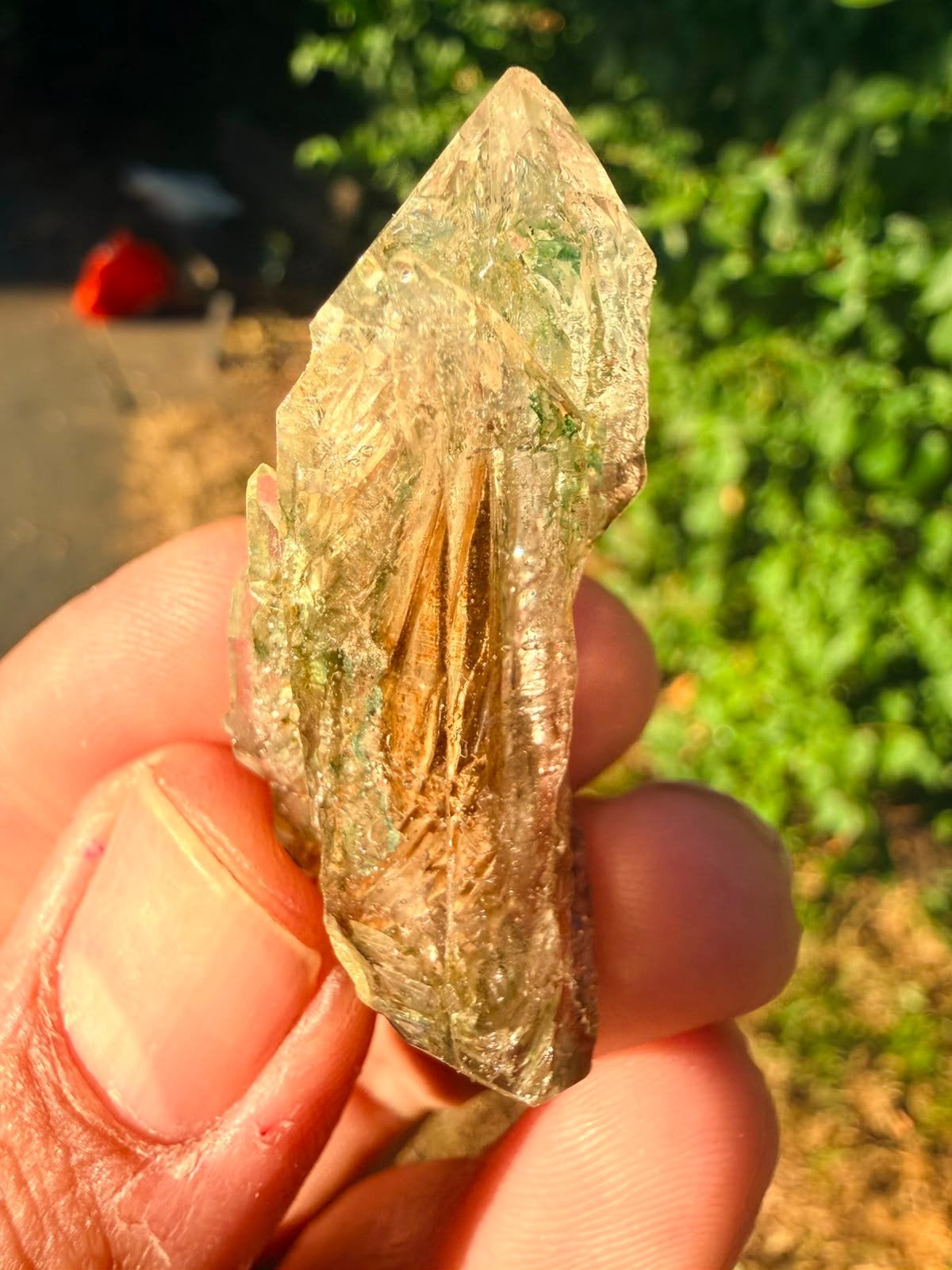 Herkimer Diamant Kwarts N421 - 15g, 49x17x18mm Pakistan, Ophalen of Verzenden