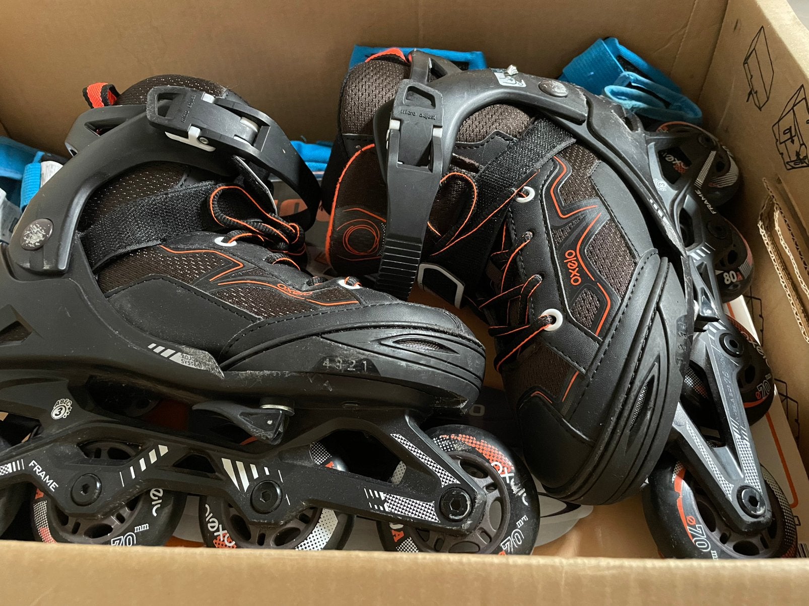 Skealers, Ophalen, Kinderen, Inline skates 4 wielen, Verstelbaar