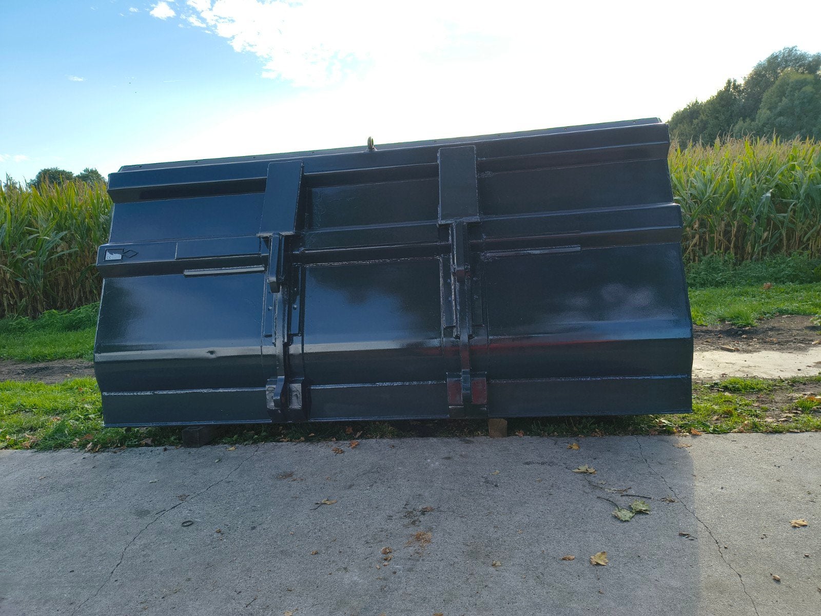 schepbak volumebak Hekamp 4m³ Volvo, Ophalen