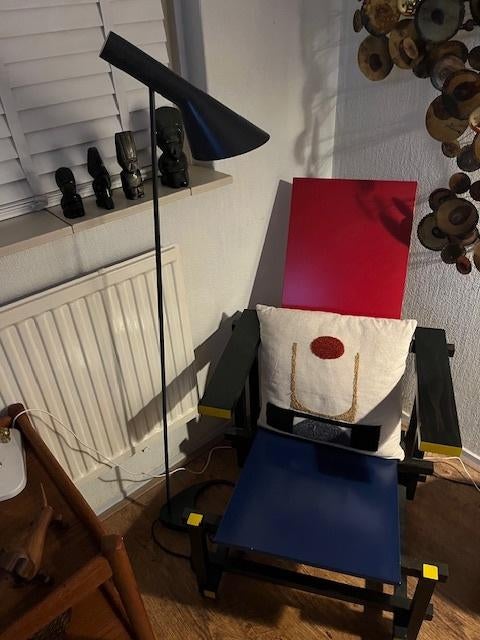 Zo goed als nieuwe AJ vloerlamp Arne Jacobsen voor Poulsen, Huis en Inrichting, Ophalen, Zo goed als nieuw, Minder dan 100 cm