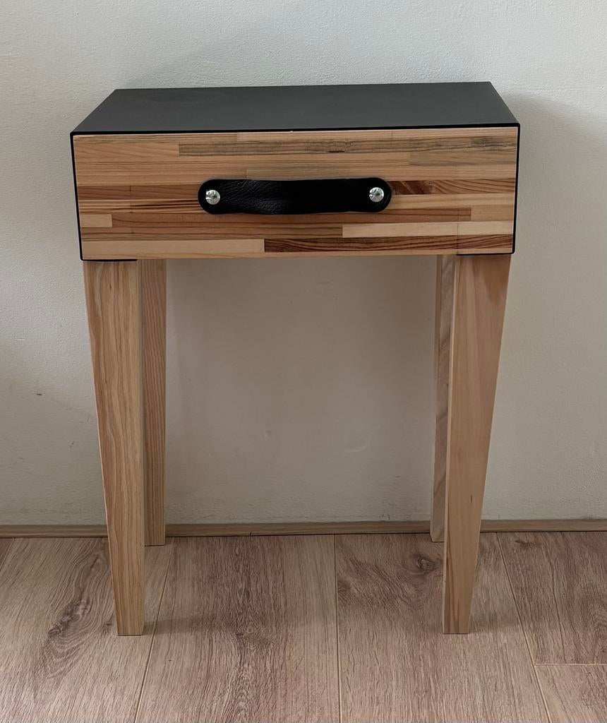 Ladenkastje nachtkastje tafeltje met lade, Huis en Inrichting, Tafels | Sidetables, Ophalen, 50 tot 100 cm, Zo goed als nieuw
