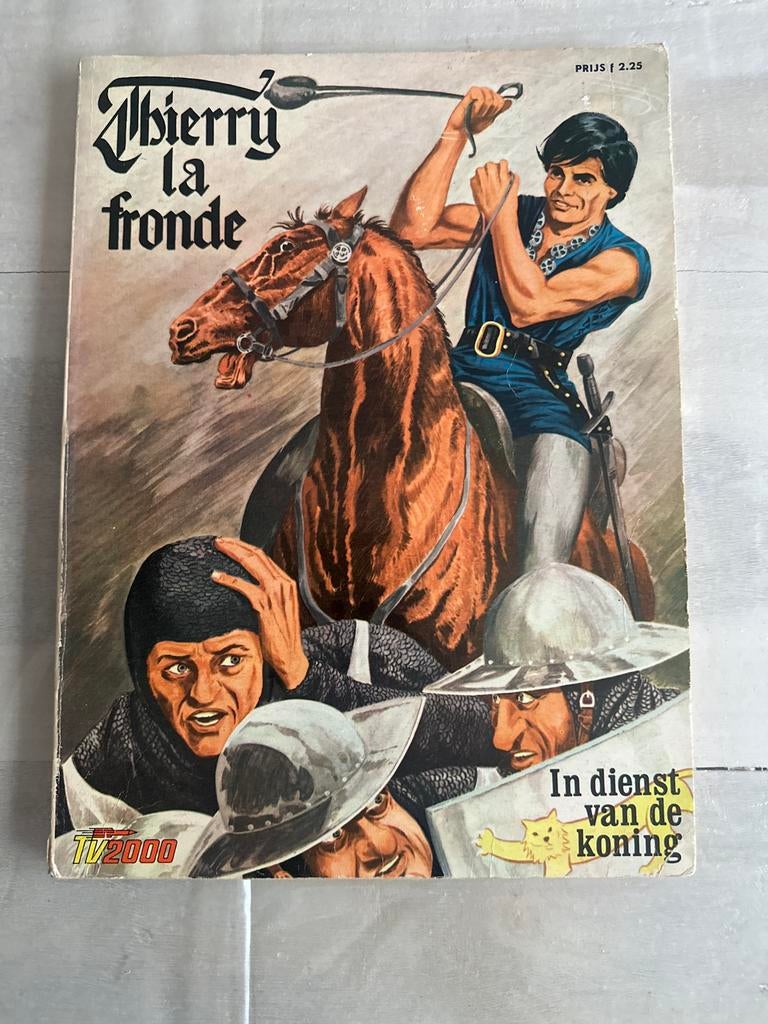 Thierry la Fronde - In dienst van de koning (TV2000), Eén stripboek, Ophalen of Verzenden, Gelezen