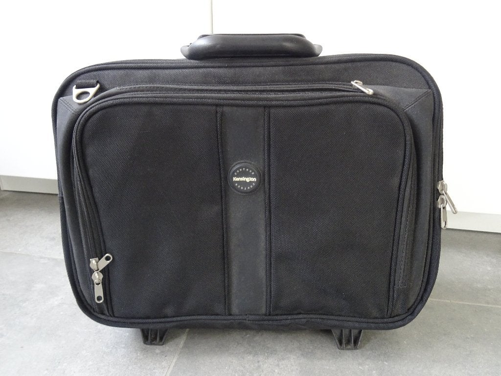 laptop trolley laptoptrolley koffer schoudertas Kensington, Meerdere vakken, Trolleytas, 17 inch of meer, Ophalen of Verzenden