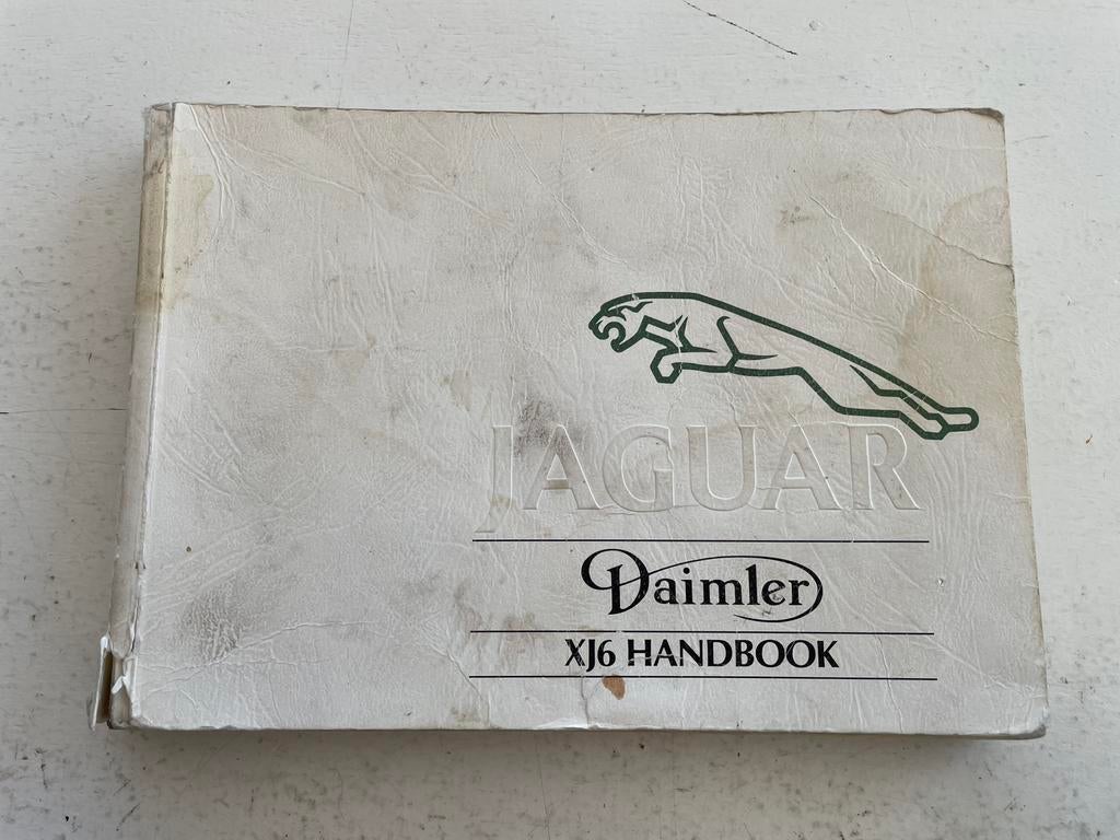 Jagusr Daimler XJ6 handbook, Auto diversen, Handleidingen en Instructieboekjes, Ophalen of Verzenden