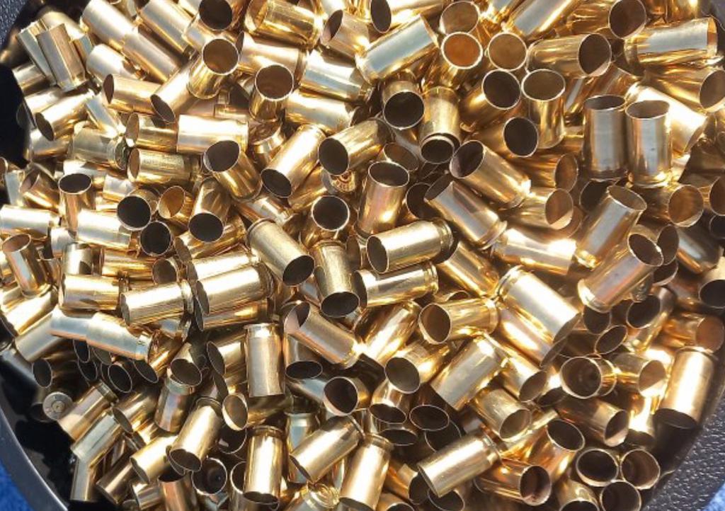 45 ACP . Hulzen leeg , S&B en TRA, Nederland, Hulzen of Bodemvondsten
