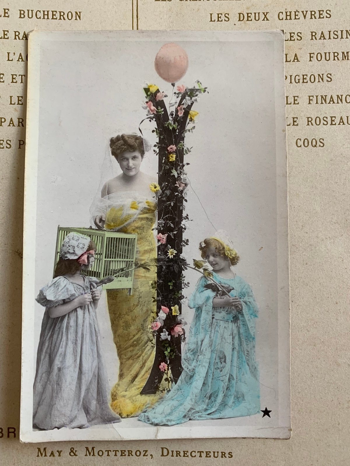 Alfabetkaart - letter I (VC), Ophalen of Verzenden, Voor 1920, Ongelopen, Kinderen