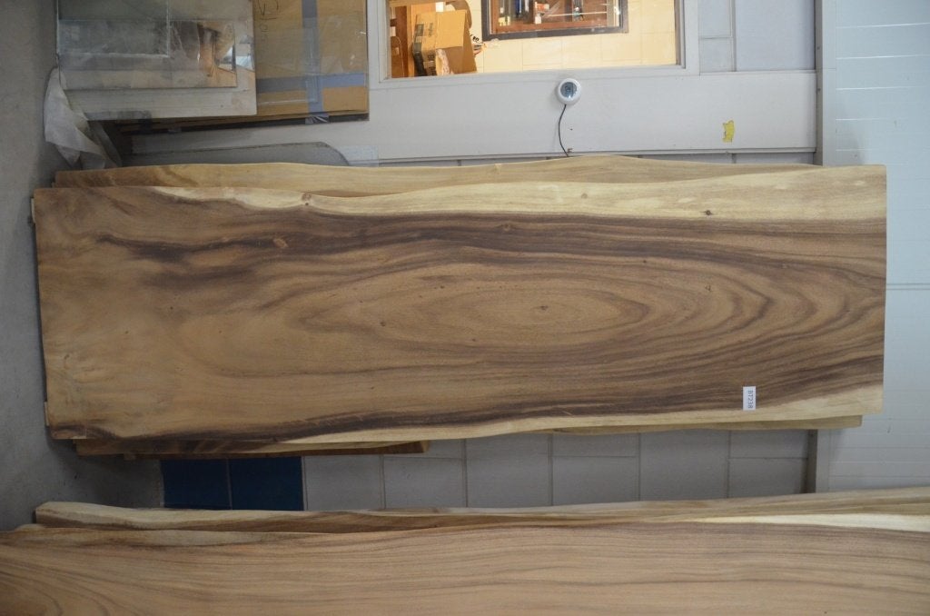Boomstamtafel 250 cm suar -BT 238 - 2,5 meter boomstamtafel, Overige houtsoorten, Vijf personen of meer, Rechthoekig, Nieuw