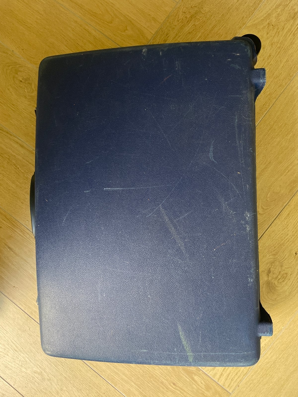Samsonite Koffer - Harde Schaal - Blauw, Gebruikt, Hard kunststof, 70 cm of meer, 55 cm of meer