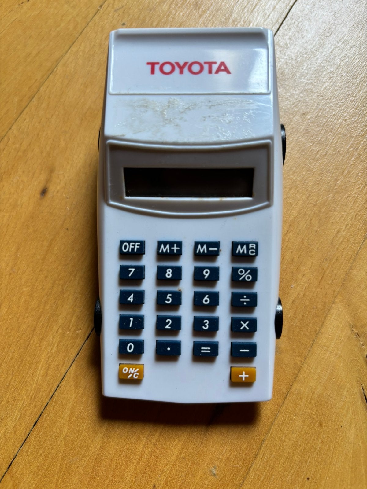 Rekenmachine auto model, Verzamelen, Elektronische Apparatuur, Ophalen