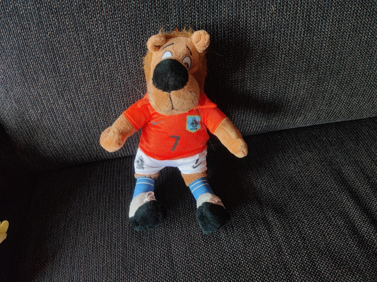 Dutchy Nike Oranje Nederlands elftal knuffel, Ophalen of Verzenden, Zo goed als nieuw, Leeuw, Middelgroot (20 tot 80 cm)