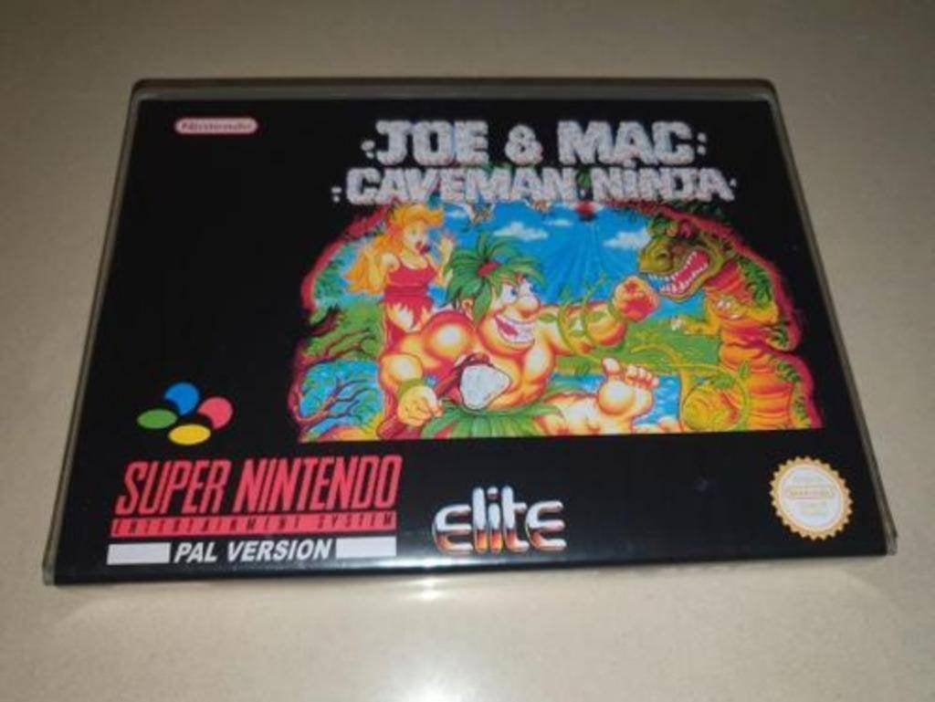 Joe & Mac: Caveman Ninja SNES Game Case, Avontuur en Actie, Verzenden, 1 speler, Zo goed als nieuw
