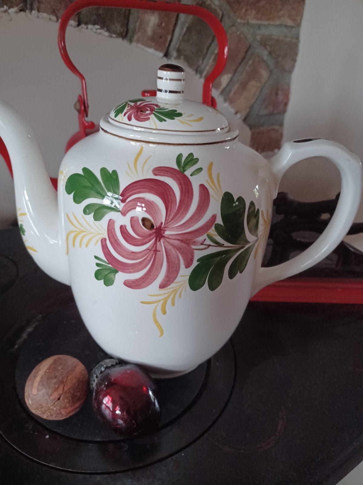 koffiepot kamperfoelie societe ceramique Maastricht, Ophalen of Verzenden