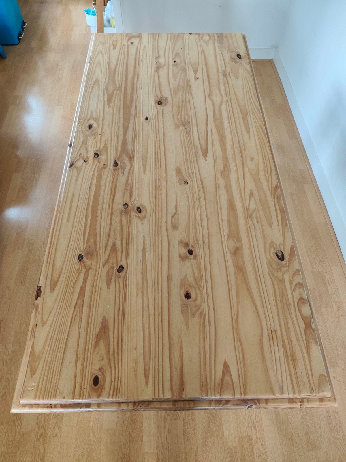 Groot eettafel | Large dining table, Ophalen, Gebruikt, Stijlvol, 200 cm of meer