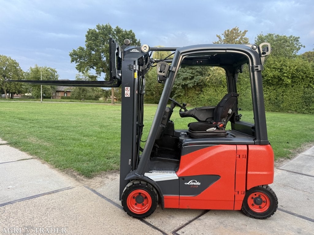 Linde E20 triplex freelift Sideshift BJ2018 accu 92%, Info@vanbeurdenheftrucks.nl, Linde, Heftruck, Ophalen of Verzenden