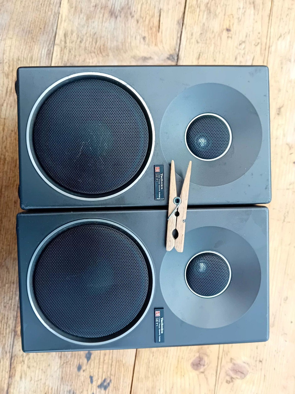 Technics SB F1  luidsprekers, Ophalen of Verzenden, Gebruikt, Minder dan 60 watt, Overige merken