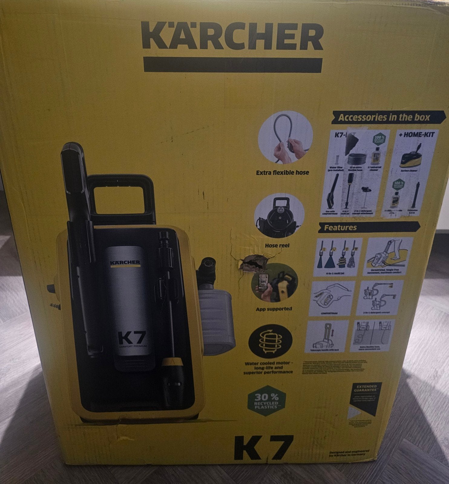 Kärcher K7 Premium comfort + home kit, Ophalen of Verzenden, Nieuw, Elektrisch
