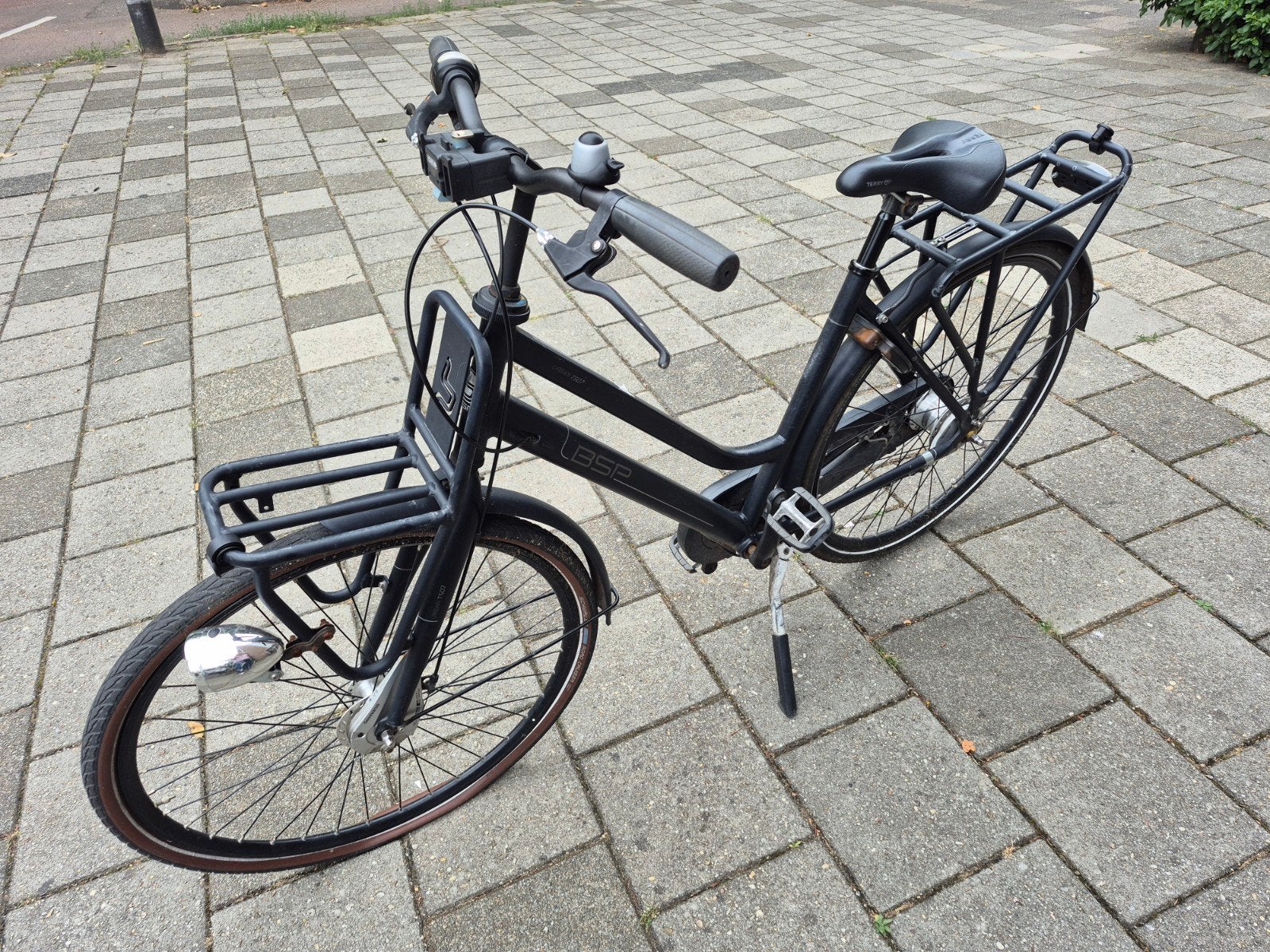 BSP transportfiets zwart, Versnellingen, Ophalen, Overige merken, 53 tot 56 cm
