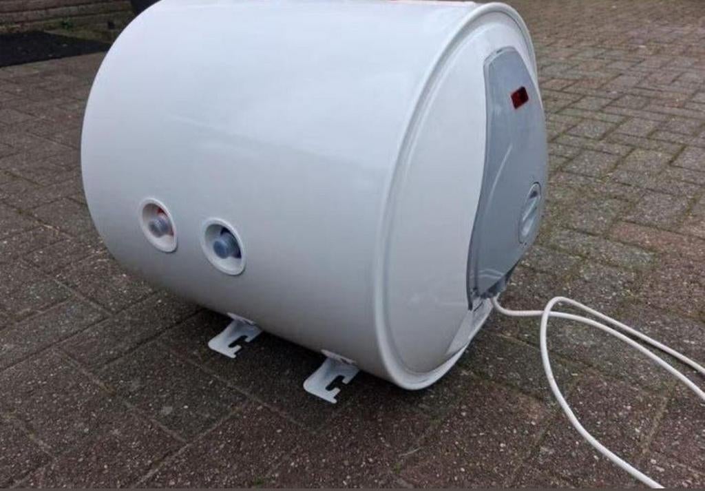 50 Liter horizontale boiler, NIEUW in doos., Doe-het-zelf en Verbouw, Geisers en Boilers, Ophalen of Verzenden