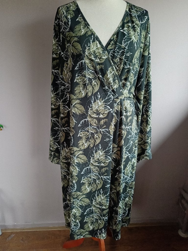 Nieuwe zwart/groene stretch jurk van Norah, maat 48, Kleding | Dames, Maat 46/48 (XL) of groter, Nieuw, Ophalen of Verzenden, Norah