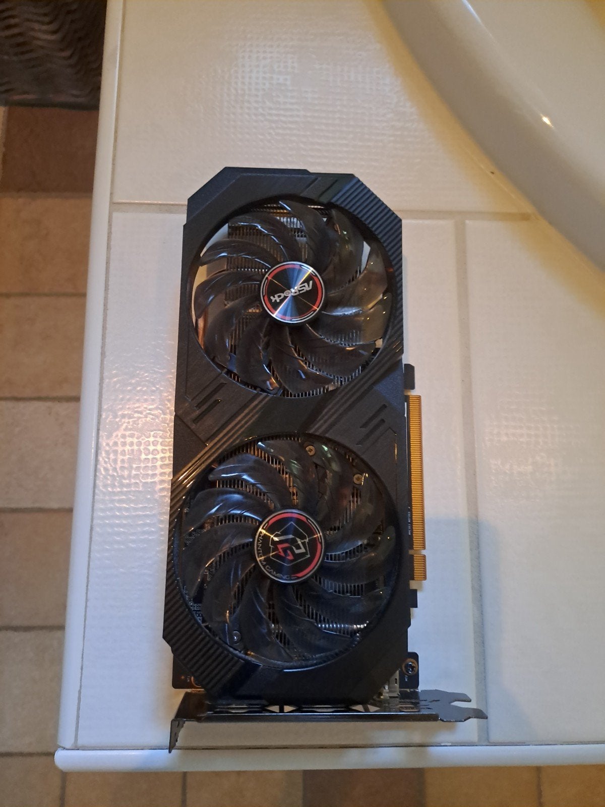 ASRock AMD Radeon RX 6500 XT Phantom Gaming 4GB, Computers en Software, Videokaarten, Ophalen, Gebruikt, AMD, GDDR6