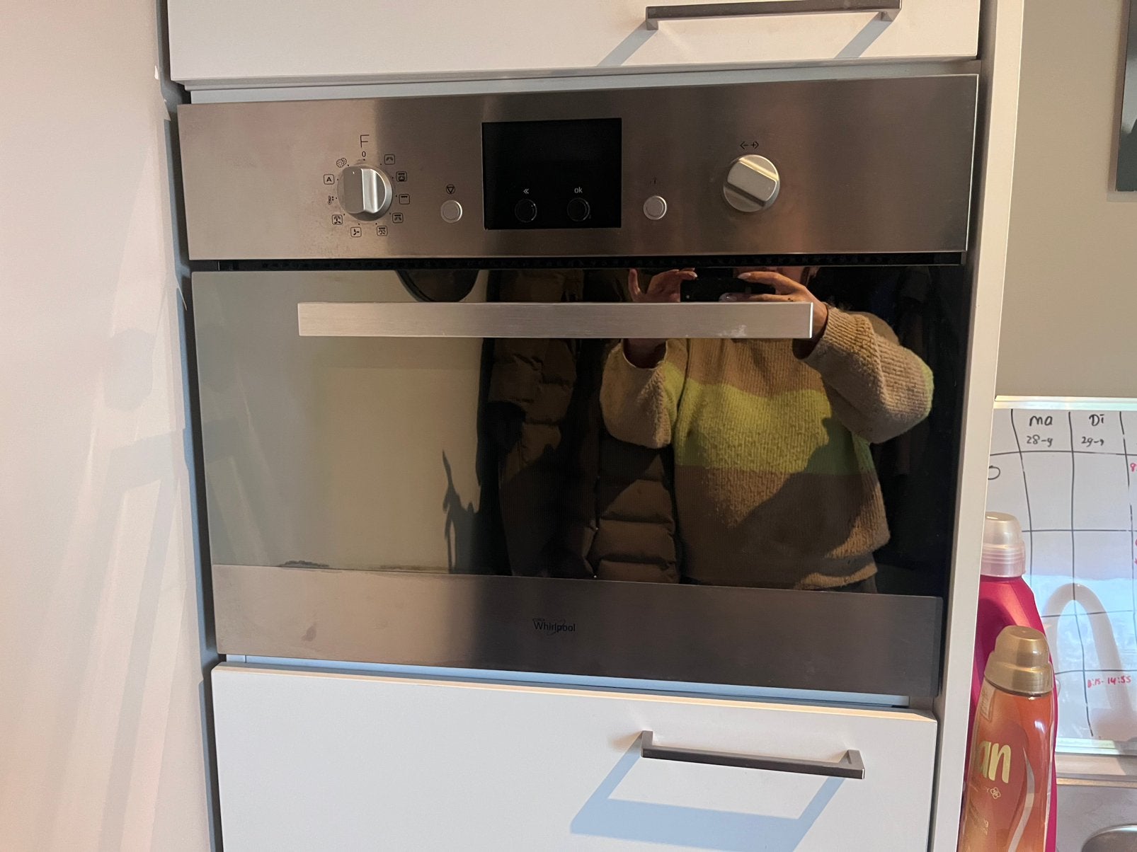 Whirlpool combi magnetron/ oven, Witgoed en Apparatuur, Ophalen of Verzenden, Zo goed als nieuw, Minder dan 45 cm