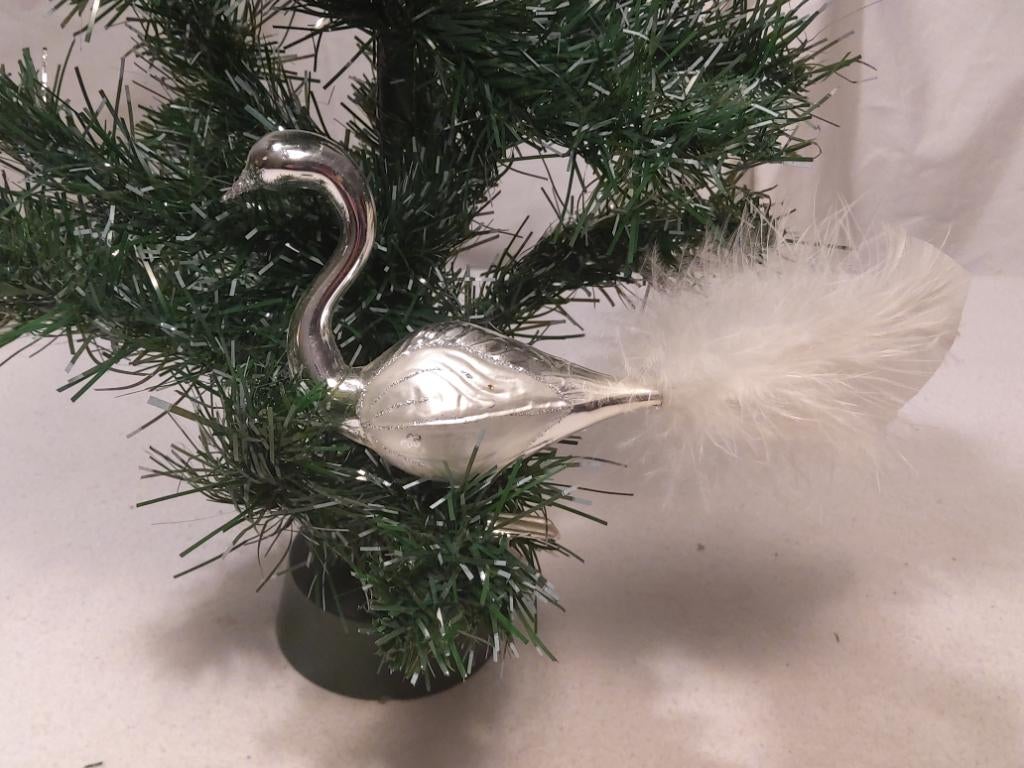 Mooie vogel met veren staart., Diversen, Kerst, Ophalen of Verzenden, Zo goed als nieuw