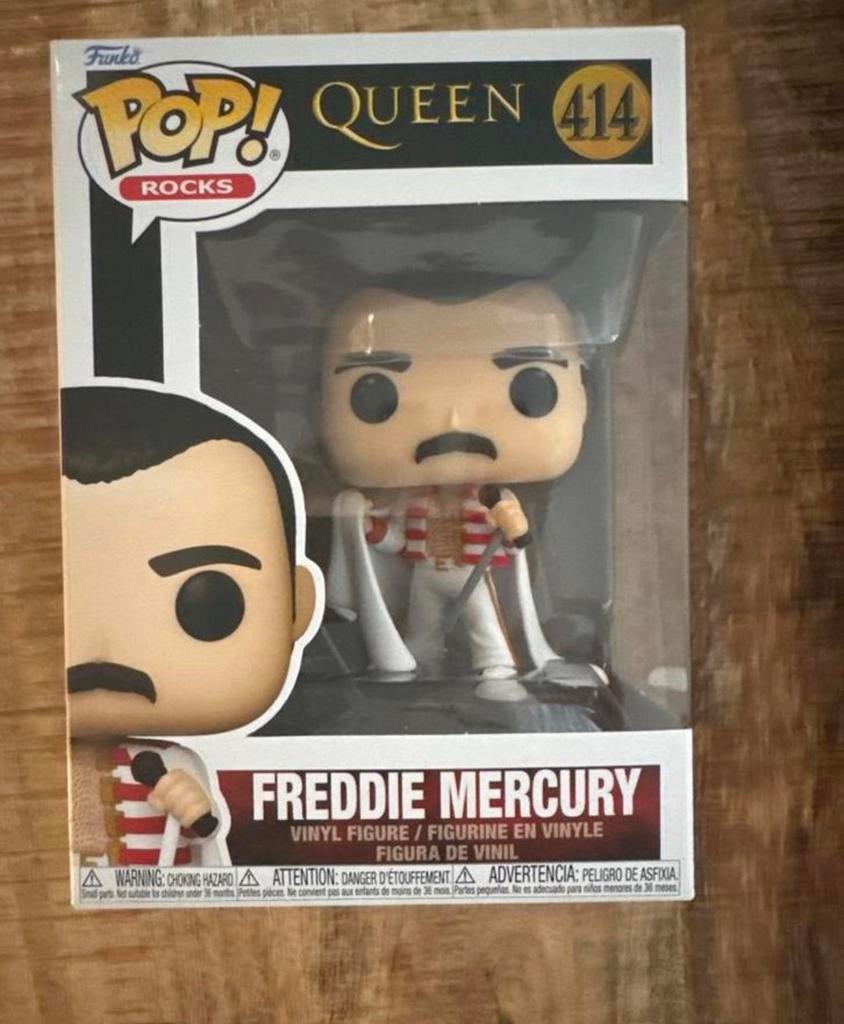 Funko Freddie Mercury nr 414, Verzamelen, Ophalen of Verzenden, Nieuw