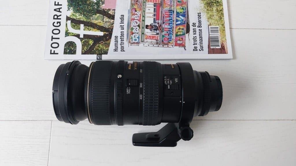 Nikon AF-D 80-400mm f/4.5-5.6 VR telelens, Nikon, Zo goed als nieuw, Nikon F-mount, Statiefgondel
