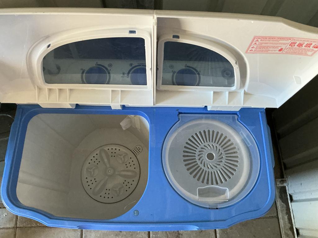 TecTake Mini Camping Wasmachine - Compact & Efficiënt, Witgoed en Apparatuur, Wasmachines, Ophalen, Minder dan 85 cm, Minder dan 4 kg