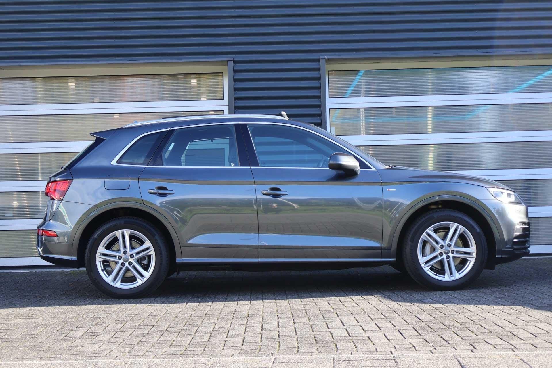Audi Q5 2.0 TFSI 252pk quattro Sport | Luchtvering | Panoram, Auto's, Automaat, 12 maanden, Gebruikt, 4 cilinders