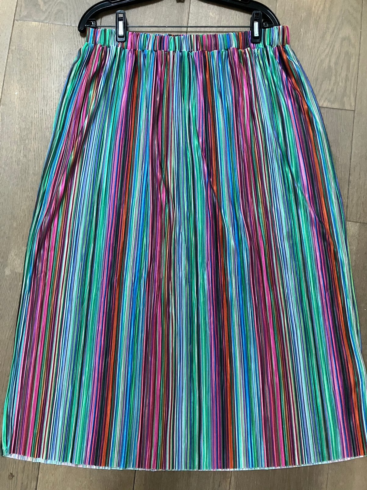 Geisha feestelijke rok 38 40 kleur glanzend regenboog, Kleding | Dames, Ophalen of Verzenden, Gedragen, Maat 38/40 (M), Meerkleurig