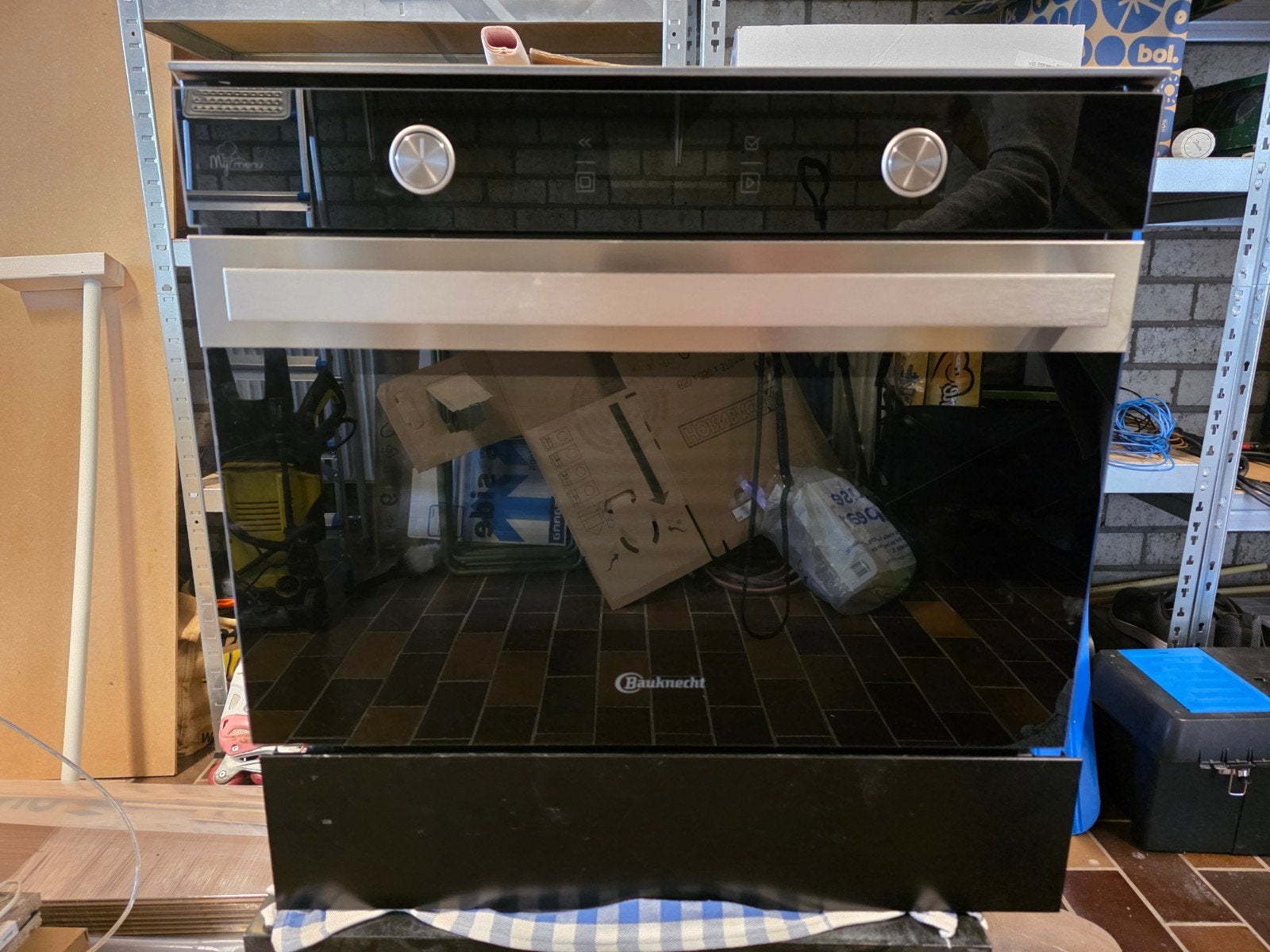 Combi stoom oven, Witgoed en Apparatuur, Ophalen, 45 tot 50 cm, Bauknecht, 60 cm of meer