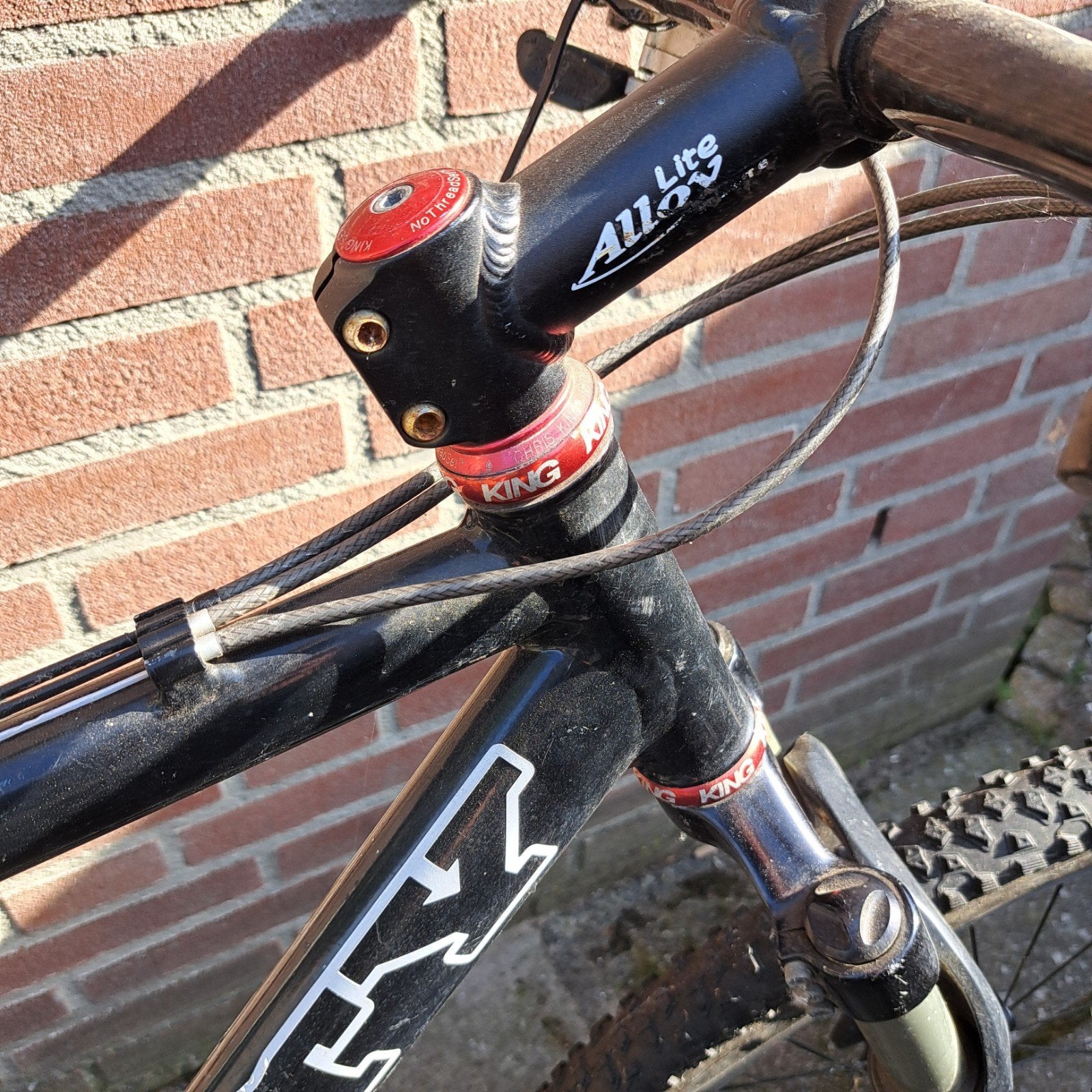 Rafty mountainbike vintage oldschool, Remmen, Gebruikt, Stadsfiets, Onbekend