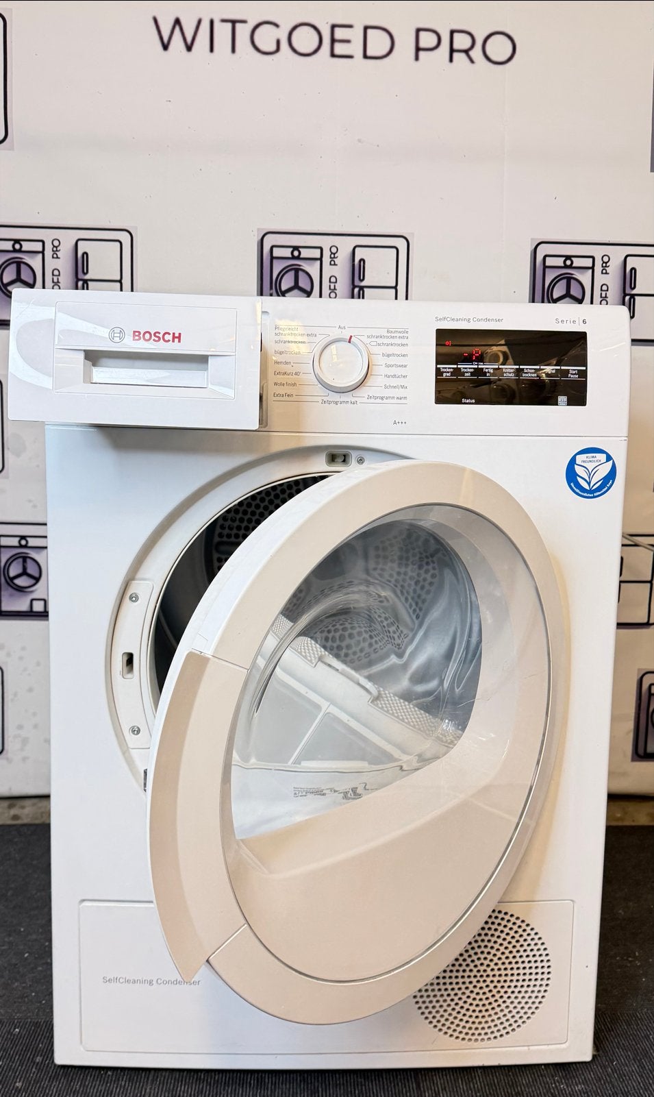 Bosch Serie 6 A+++ Warmtepompdroger 8kg - Topstaat!, 6 tot 8 kg, Overige typen, Ophalen of Verzenden, Zo goed als nieuw