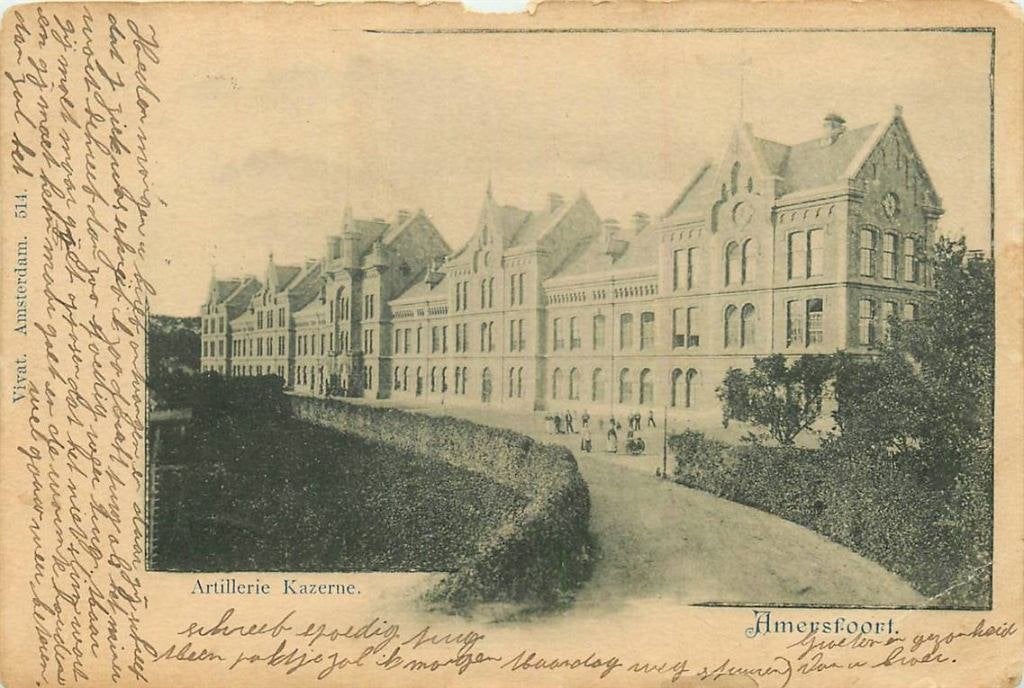 388-190-013 Amersfoort Artillerie Kazerne, Verzamelen, Verzenden, Voor 1920, Utrecht