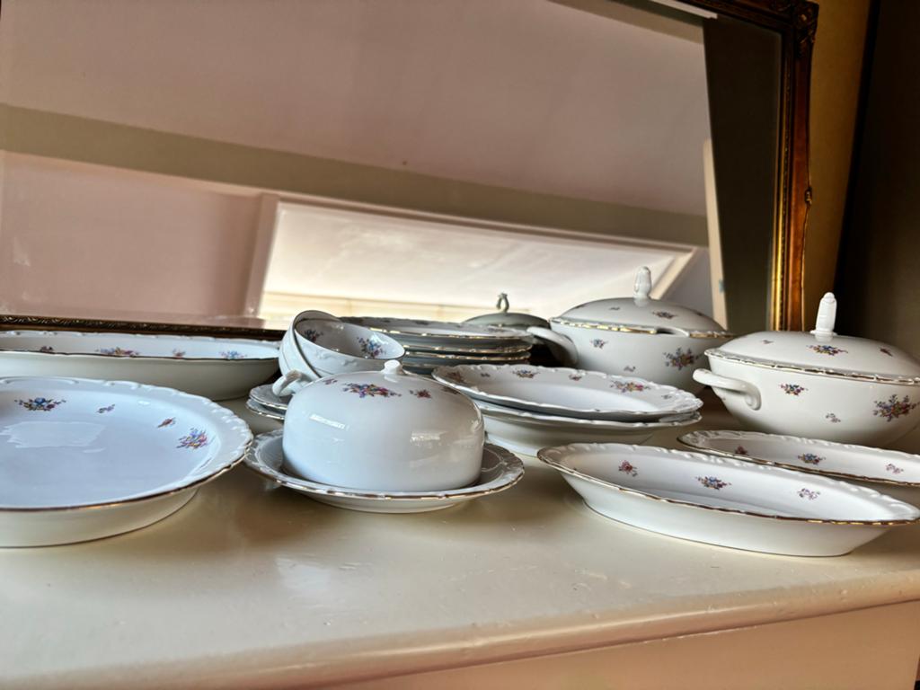73 jaar oud Spenzo servies, Ophalen