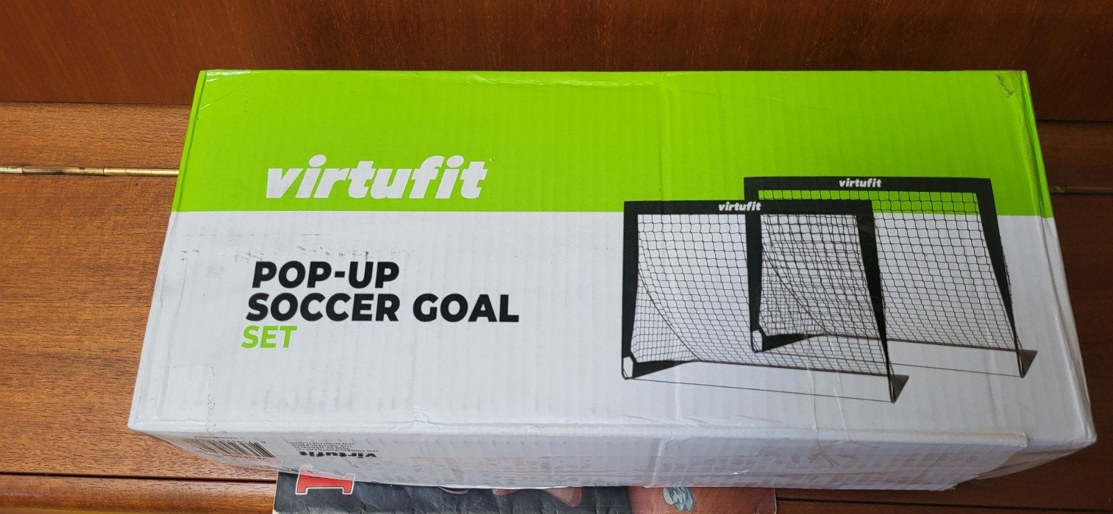 VirtuFit Pop-Up Voetbaldoelen Set 120 x 90 cm NIEUW, Maat M, Ophalen, Nieuw, Overige typen