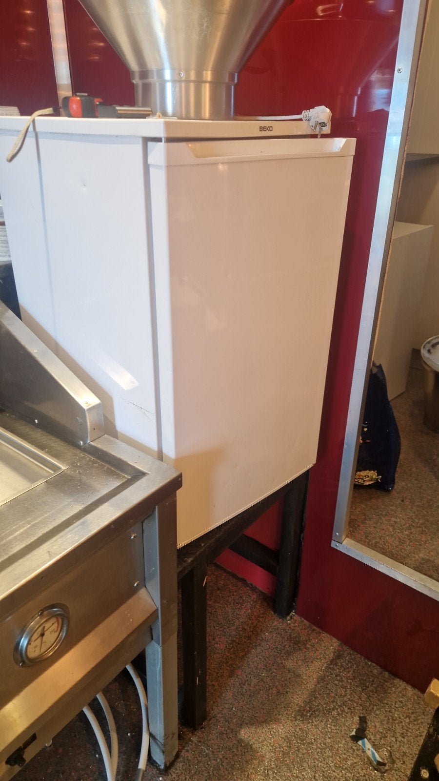 Beko koelkast, Witgoed en Apparatuur, Koelkasten en IJskasten, Minder dan 75 liter, Ophalen, Zonder vriesvak, Minder dan 85 cm