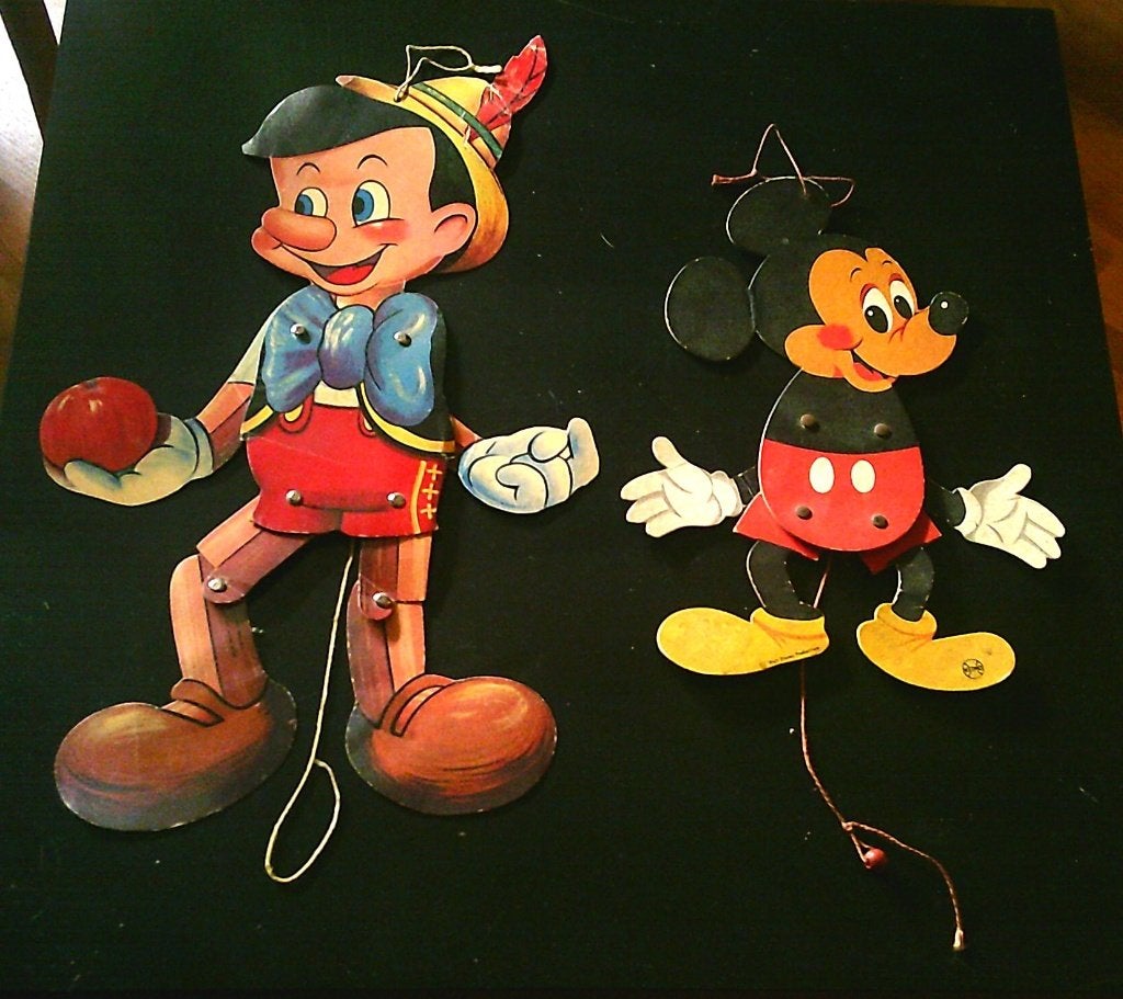 ULTRA RARA WALT DISNEY /GEESINK  POSTER EN TREKPOPPEN ., Meerdere stripboeken, Ophalen of Verzenden, Gelezen, Walt Disney