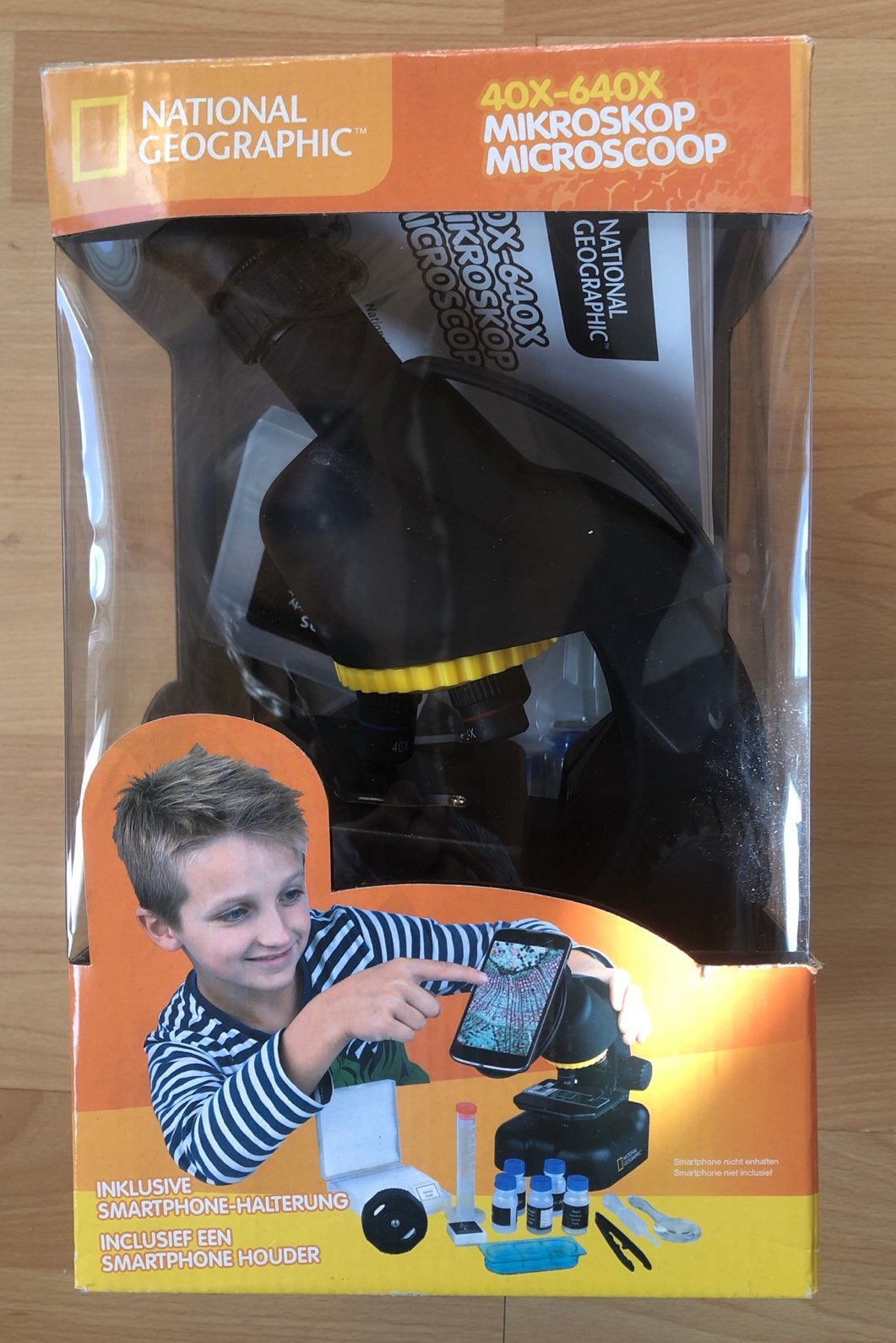 National Geographic Mikroscoop speelgoed, Kinderen en Baby's, Speelgoed | Educatief en Creatief, Ophalen of Verzenden, Gebruikt