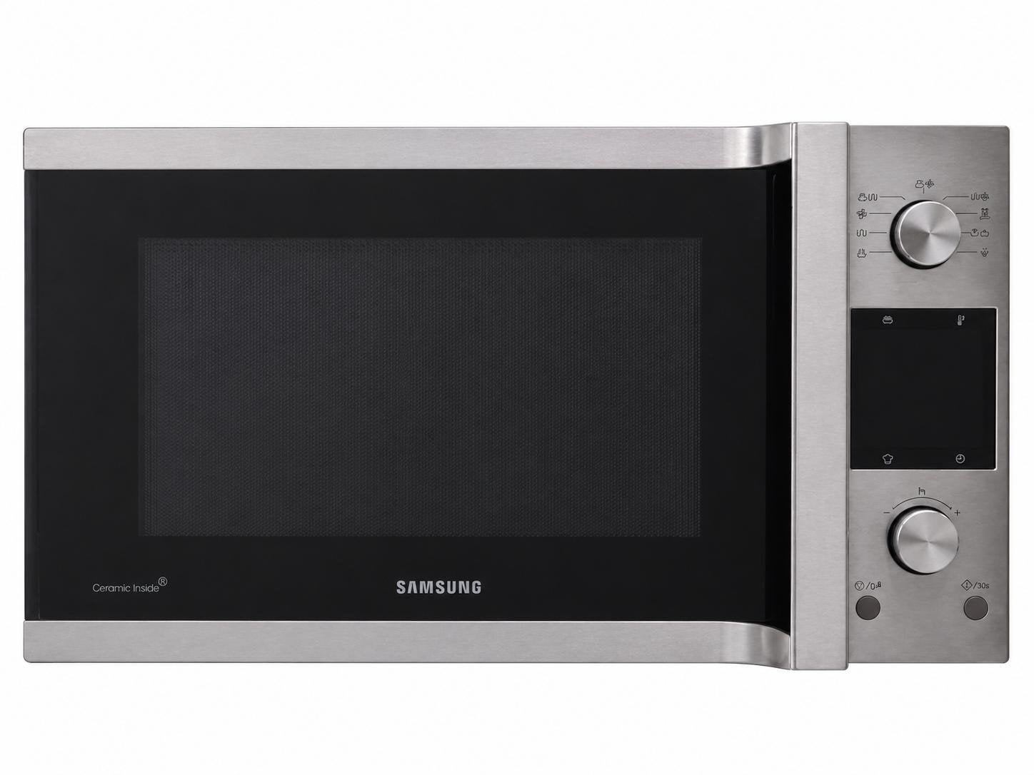 Samsung Combimagnetron MC32T7084CR/EN - Zo goed als nieuw, Combimagnetron, Hete lucht, Ophalen of Verzenden, Zo goed als nieuw