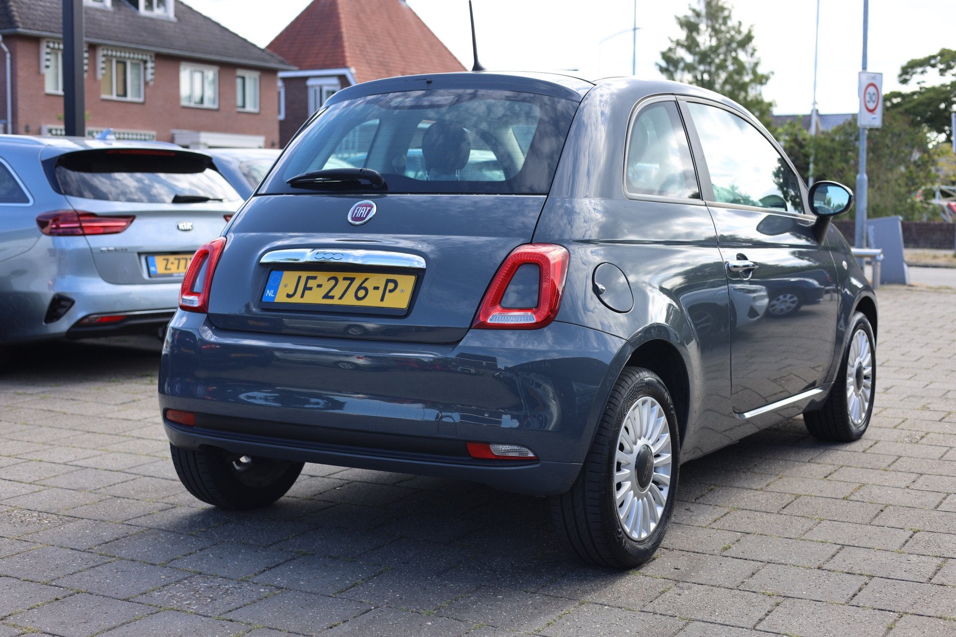 Fiat 500 1.0 TWINAIR | AIRCO | 15 INCH | NL AUTO (bj 2016), Auto's, Voorwielaandrijving, Stof, Gebruikt, Euro 6