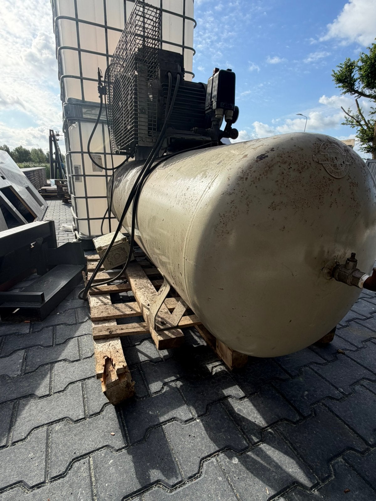 Compressor , 500 liter compressor, Ophalen, Gebruikt, 400 tot 800 liter/min, Mobiel