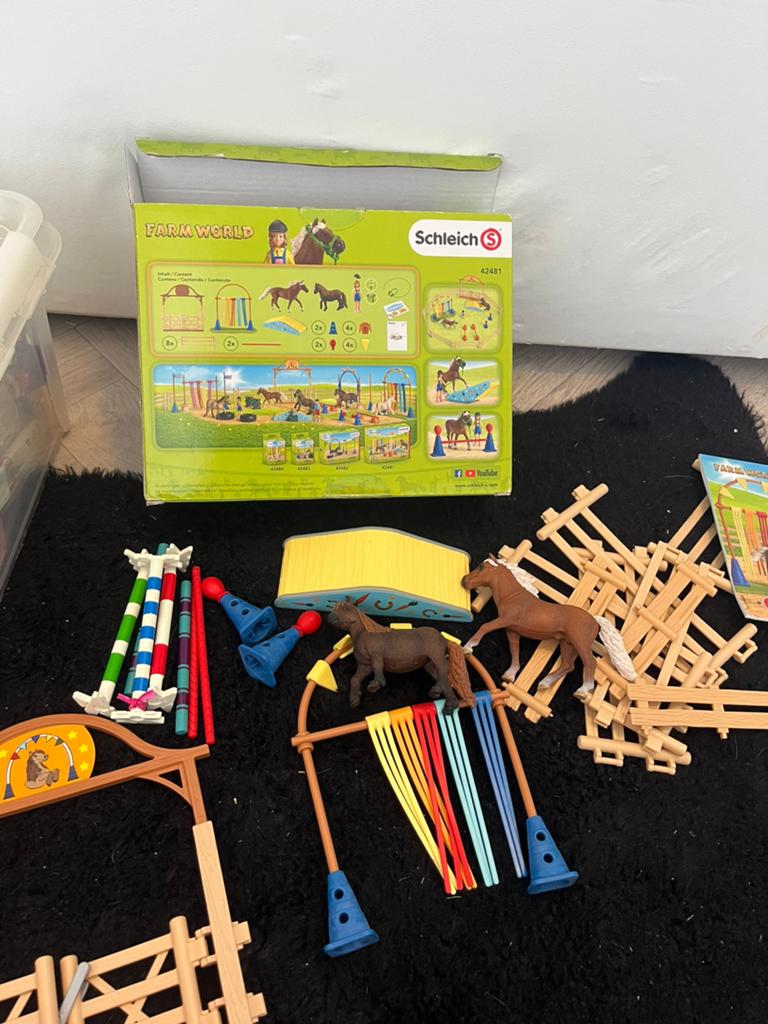 Schleich schriktraing set, Ophalen of Verzenden, Zo goed als nieuw