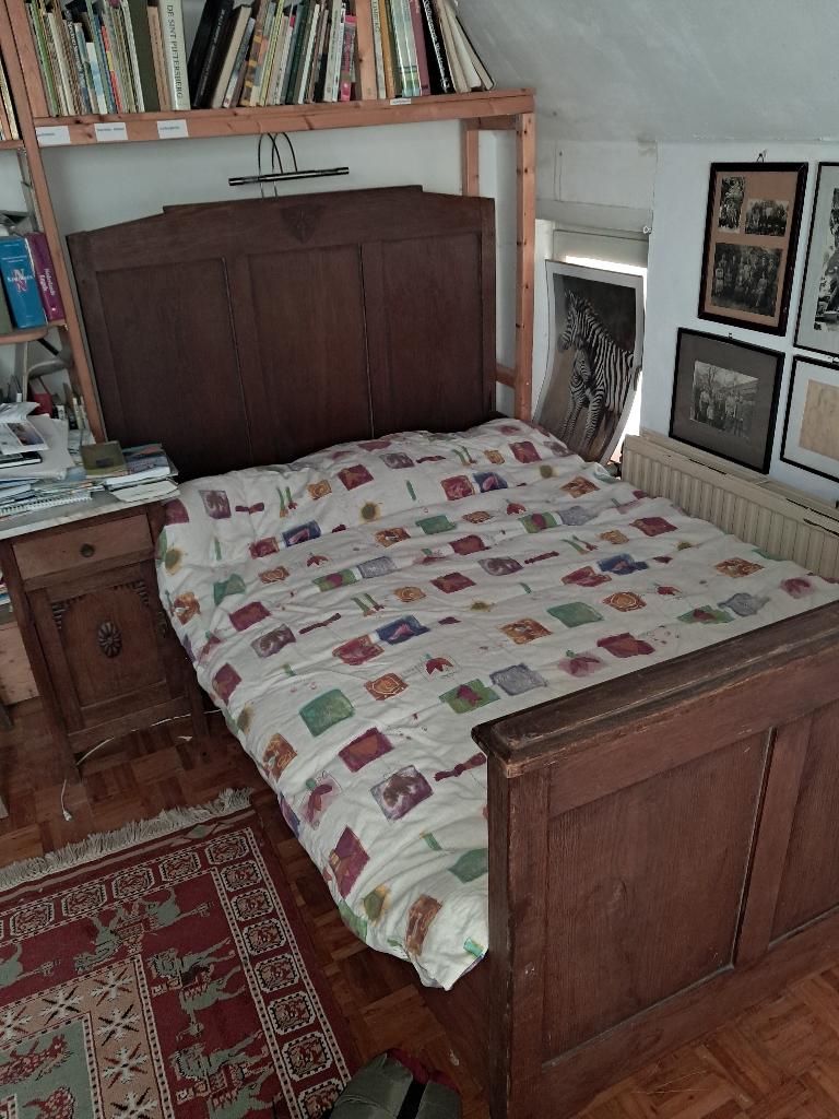 antiek bed, Ophalen of Verzenden