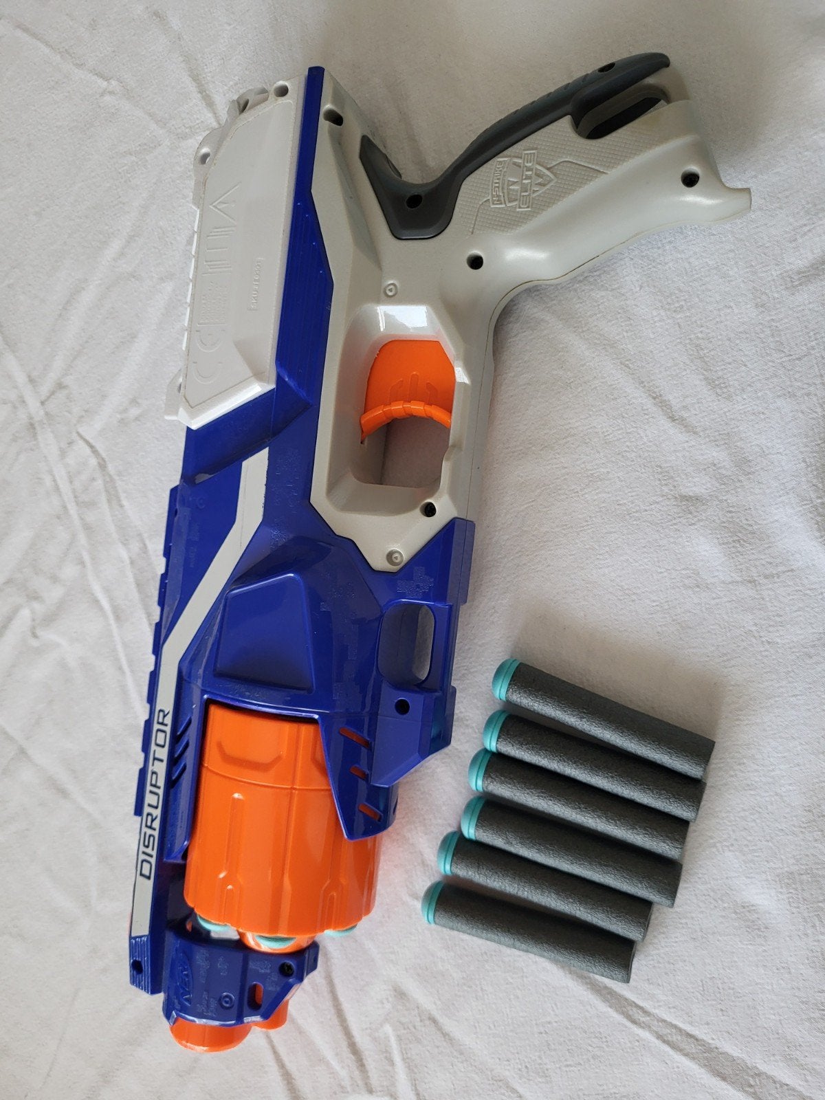 Nerf n strike elite disruptor, Ophalen of Verzenden, Zo goed als nieuw