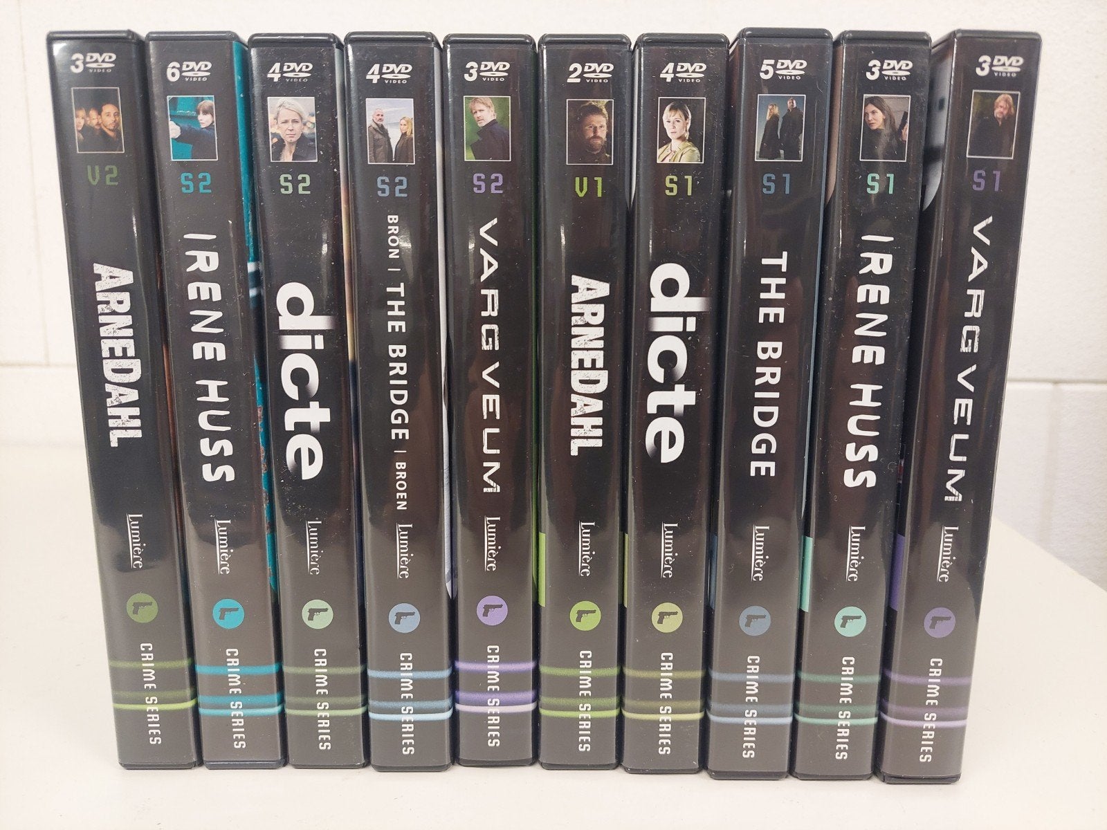 Lumière Crime Series DVD Boxsets (diverse titels), Ophalen of Verzenden, Zo goed als nieuw, Detective en Krimi