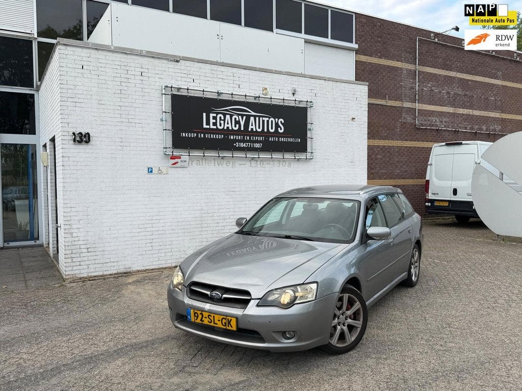 Subaru Legacy Touring Wagon 2.0R - IJSKOUD AIRCO - RIJDT & S, Gebruikt, Zwart, 4 cilinders, Legacy